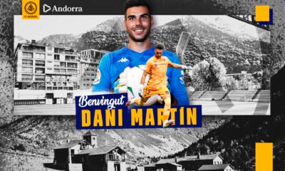 Dani Martín nou porter de l'FC Andorra