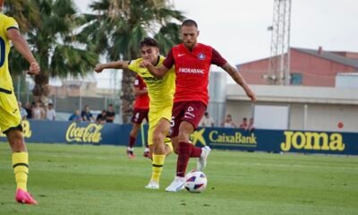 Diego González en un moment del partit / FC ANDORRA