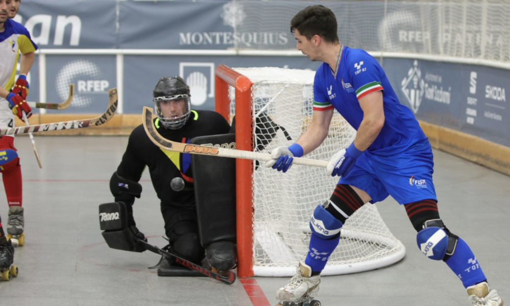 Un moment del partit entre Itàlia i Andorra / WSE