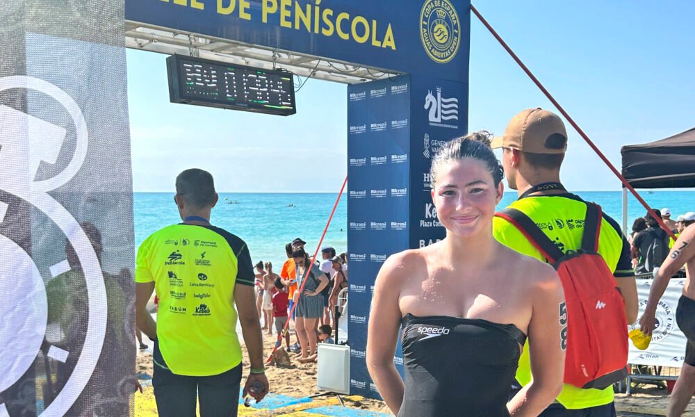 Alexandra Mejía en la 11a Etapa del Campionat d'Espanya de natació en aigües obertes / FAN