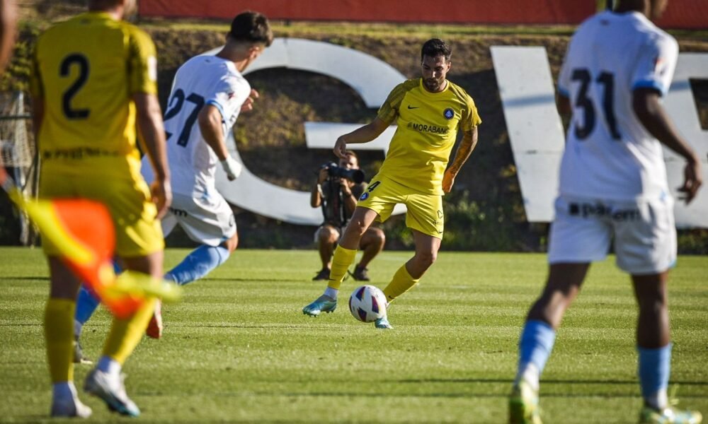 Pastor durant un moment del partit / FC Andorra