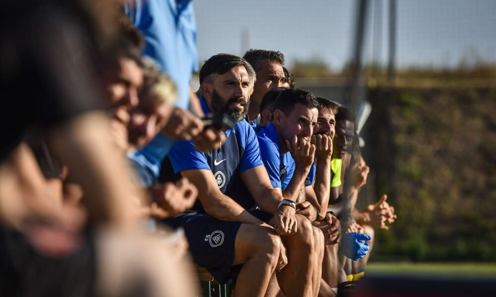 Sarabia durant el partit davant el Girona / FC ANDORRA