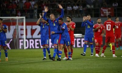 Ildefons Lima en el seu darrer partit amb Andorra / FAF