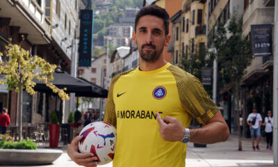 Olazábal en l'acte de presentació / FC ANDORRA