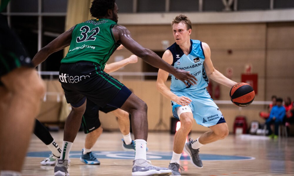 Borg en el partit vs Joventut de Badalona de pretemporada 23-24