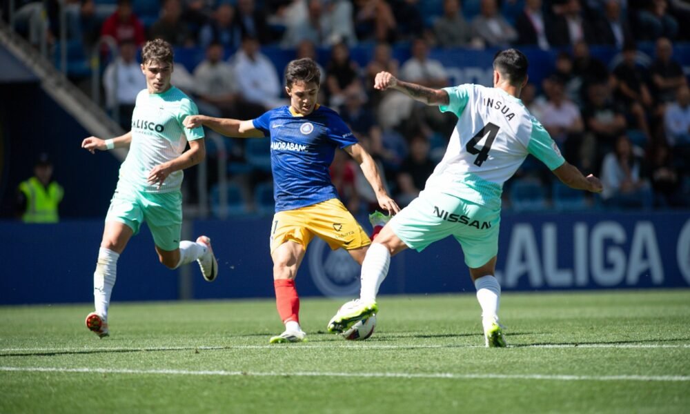 Álvaro Martin en un instant del partit davant l'Sporting / FCA