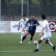 Un instant del partit entre l'Ordino i l'Inter a la segona jornada / FAF