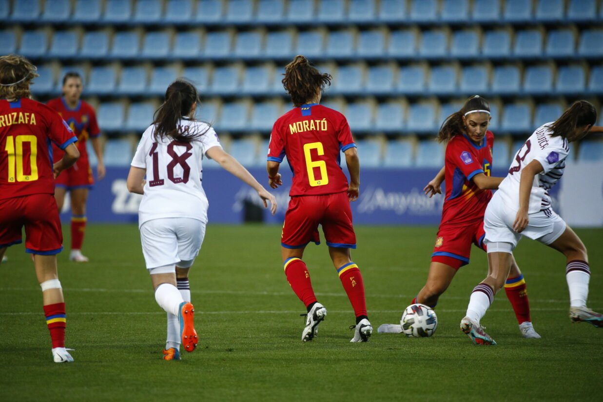 Andorra vs Letònia a l'Estadi Nacional