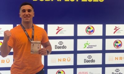 Silvio Moreira en el campionat del món de Karate a Budapest