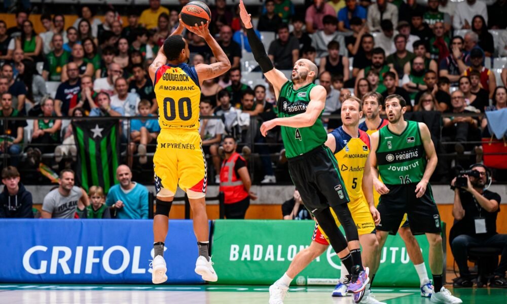 Goudelock en el partit davant el Badalona / DAVID CRUZ - ACB