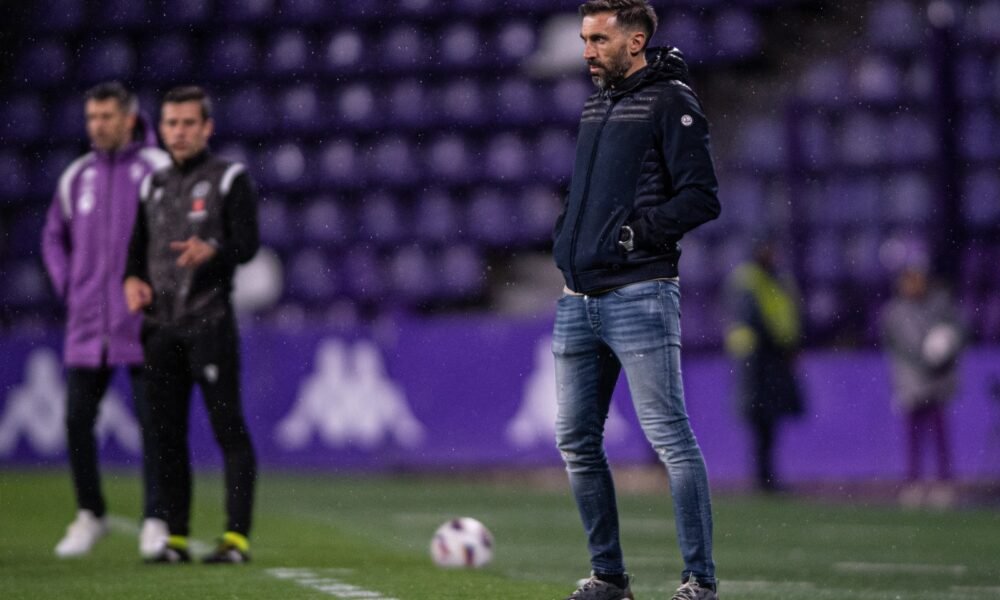 Sarabia durant el partit al José Zorilla / FCA