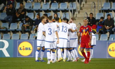Un moment del partit entre Andorra i Kosovo / FAF