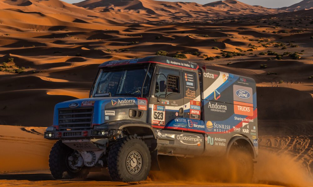 Llovera al Dakar