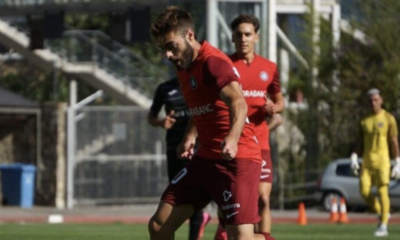 Martí Vilà en un partit de la pretemporada / FC Andorra