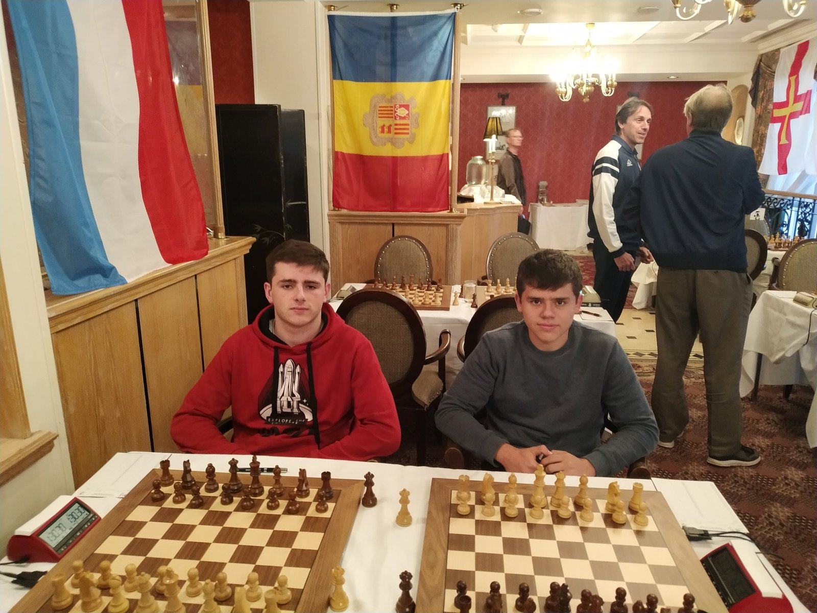 El combinat nacional a l'Europeu dels Petits Estats / Escacs Andorra