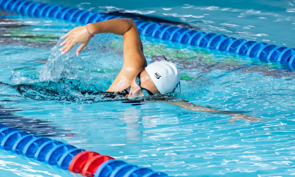 Alexandra Mejía rècord d'Andorra en els 400 m lliures / FAN