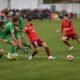 Un instant del partit entre l'Astorga i l'FC Andorra / FCA