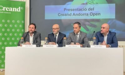 L'acte de presentació del Creand Andorra Open