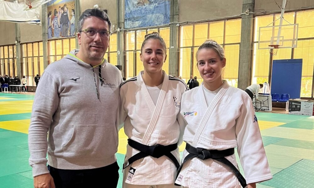 Lia Povedano i Cristina Juárez han participat a la fase sector est del campionat d'Espanya / FANDJUDO