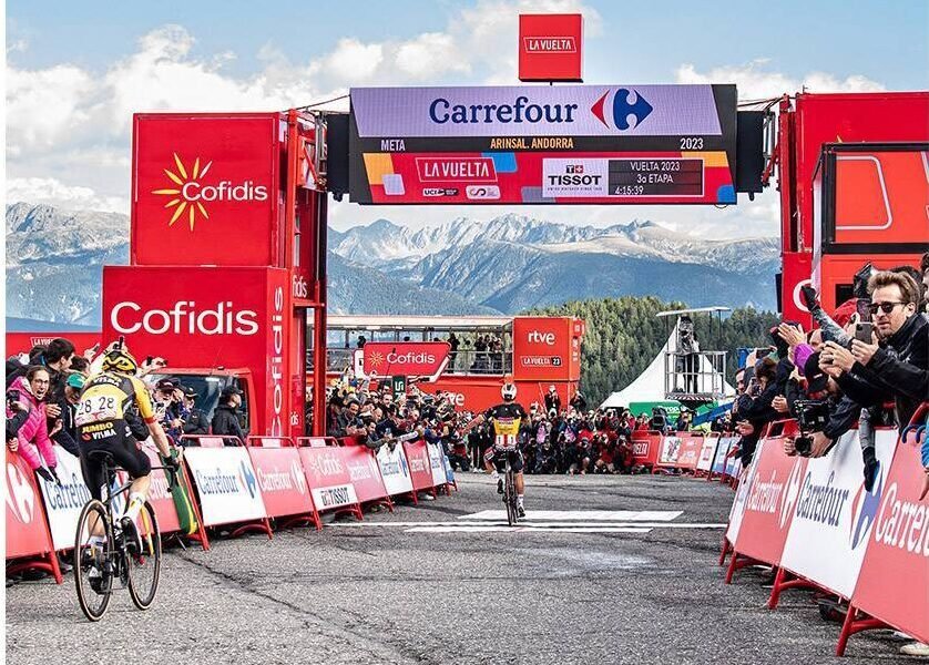 L'arribada de La Vuelta a Andorra / SFGA