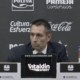 Lezkano en la roda de premsa del partit del València / ACB