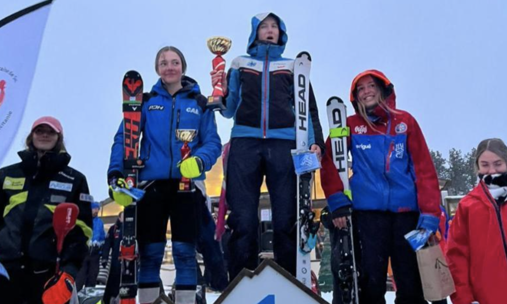 Un dels podis femenins a la Copa Pirineus / FAE