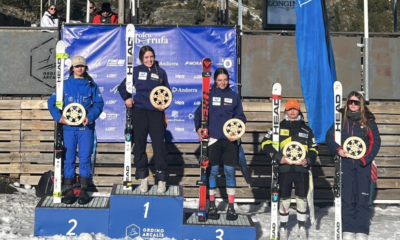 Un dels podis de la segona jornada del Trofeu Borrufa / Borrufa