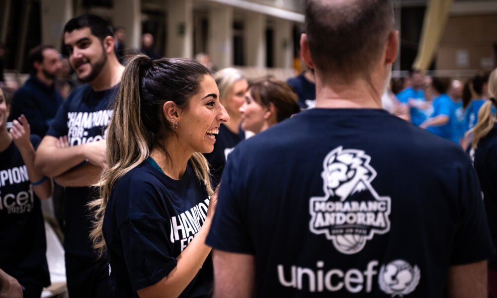 Un moment del partit de "Champions for Unicef" / BCA / Dani Catalán