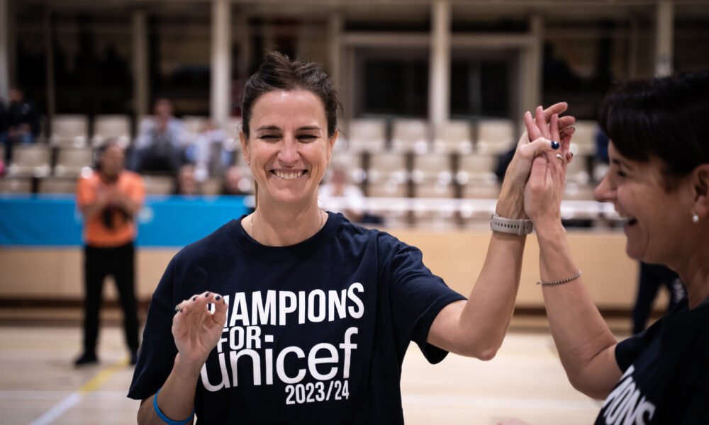 Un moment del partit de "Champions for Unicef" / BCA / Dani Catalán