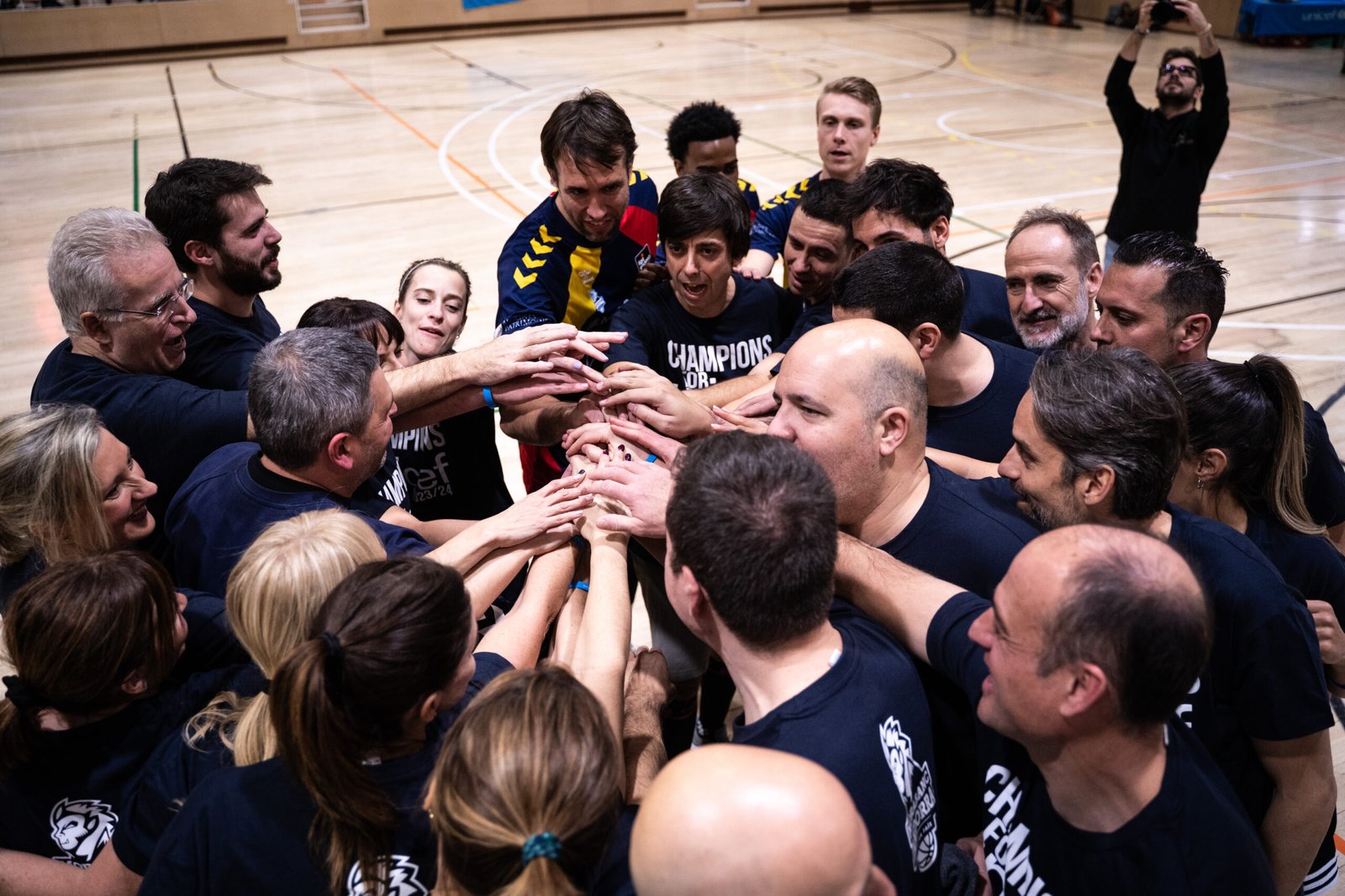 Un moment del partit de "Champions for Unicef" / BCA - Dani Catalán