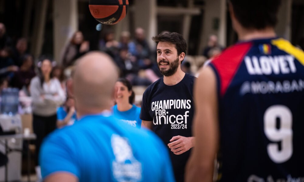 Un moment del partit de "Champions for Unicef" / BCA / Dani Catalán