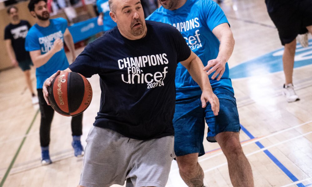 Un moment del partit de "Champions for Unicef" / BCA / Dani Catalán