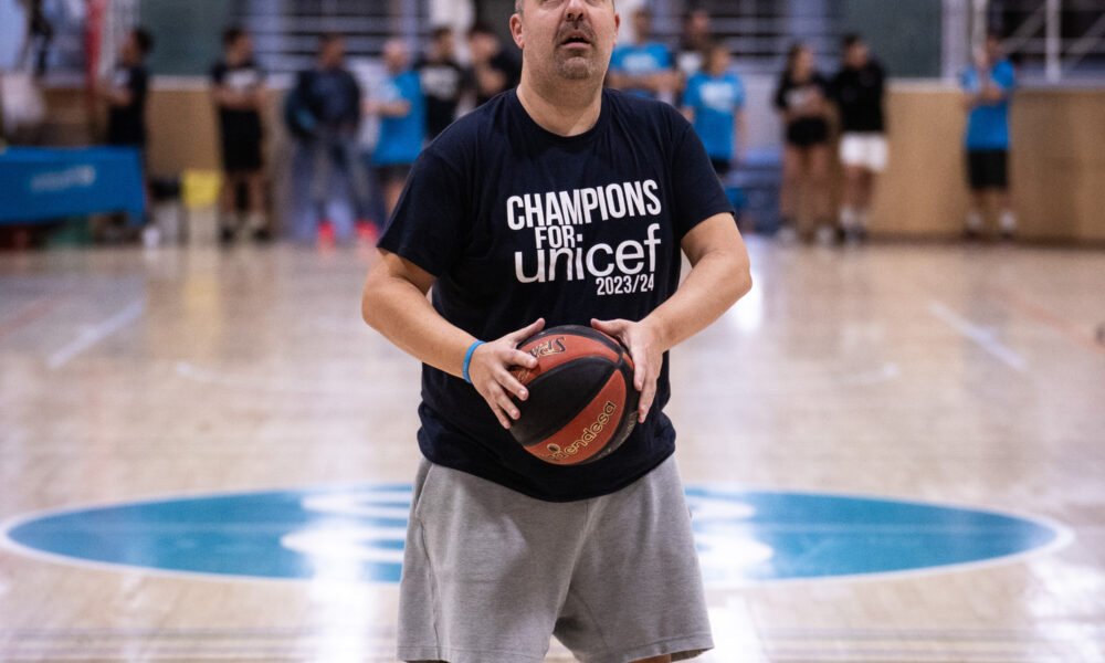 Un moment del partit de "Champions for Unicef" / BCA / Dani Catalán