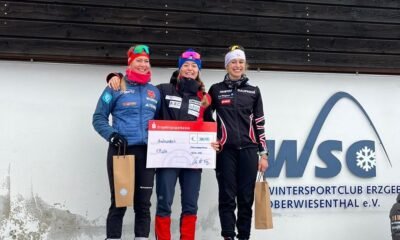 Gina del Rio, campiona dels 20km mass start FESA Alpen Cup Oberwiesenthal