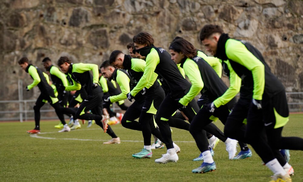 El primer entrenament de l'any / FCA