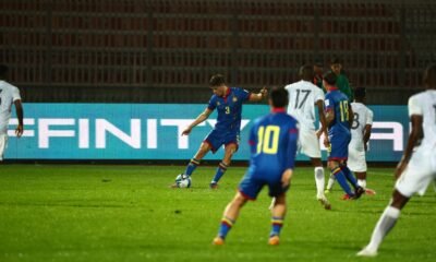 Un moment del partit entre Andorra i Sud-àfrica / FAF