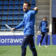 Aitor Yeto portant la sessió d'ahr a l'Estadi Nacional / FCA