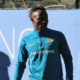 Moussa Sidibe en un entrenament amb l'FC Andorra / FC ANDORRA