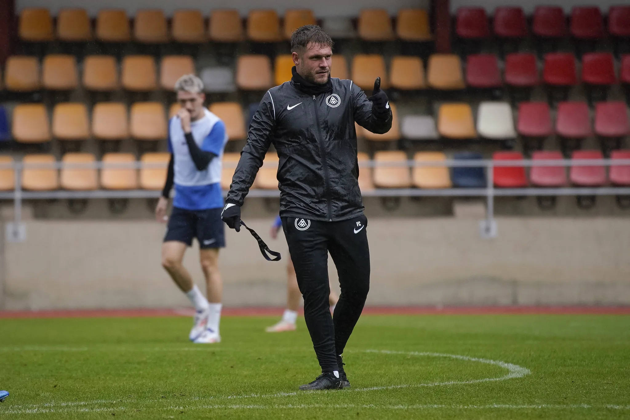 Ferran Costa en un entrenament / FCA