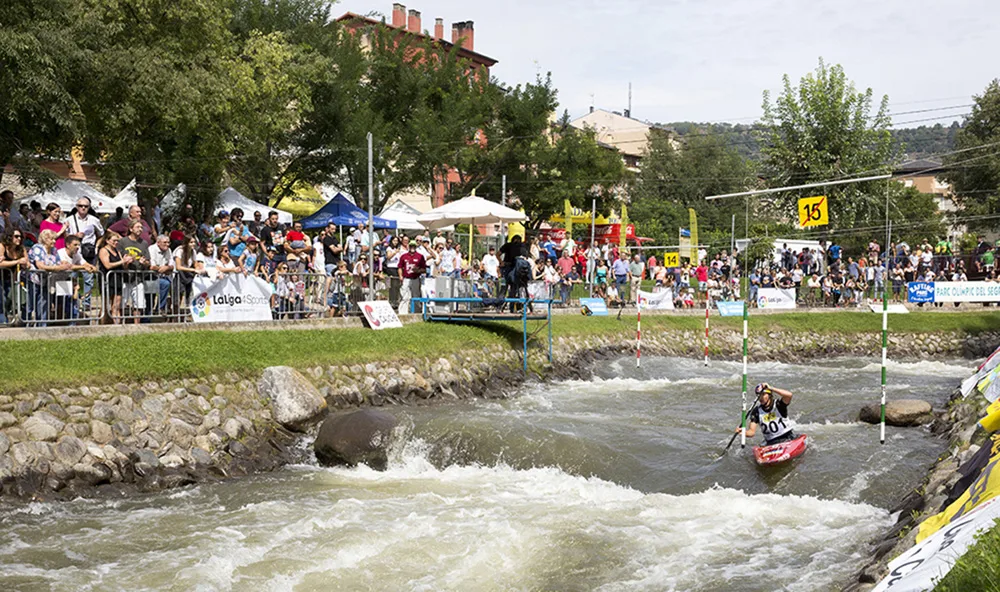 El canal olímpic de la Seu d'Urgell/ Foto Ajuntament de La Seu d\'Urgell