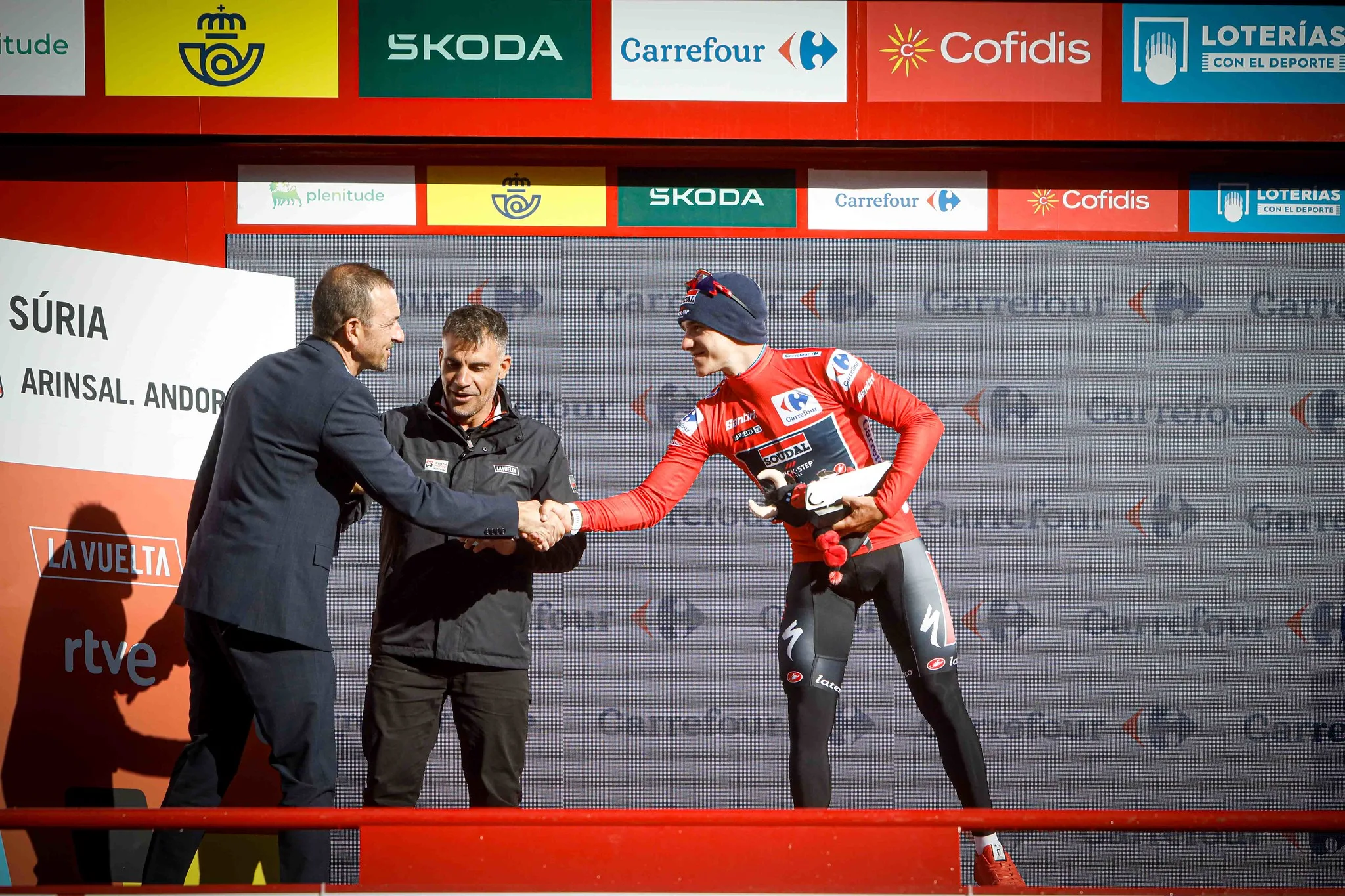 Evenepoel, Vuelta a Espanya Andorra